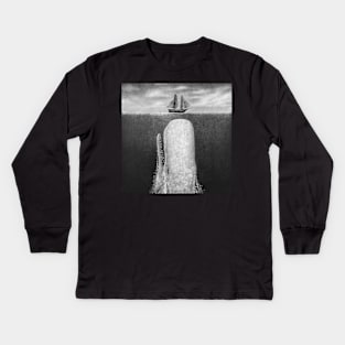 The Whale Mono Kids Long Sleeve T-Shirt